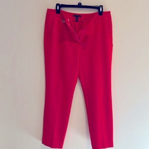 Hot pink Adrianna Papell ankle pants - Size 10